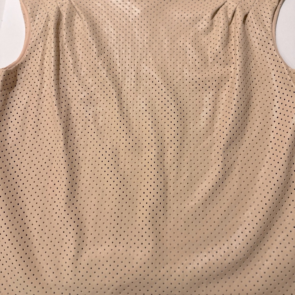 Mark New York- Andrew Mark Light Pink- Polyurethane top. Looks like leather, S